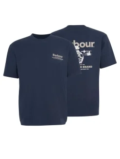 T-shirt oversize con stampa Outdoors