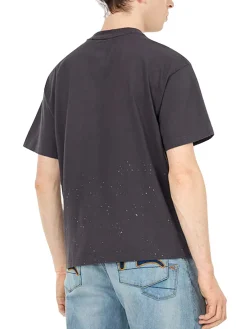 T-shirt Relax Fit con stampa logo e gabbiano