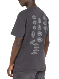 T-Shirt Washed Black Senses