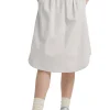 Twill Midi Skirt