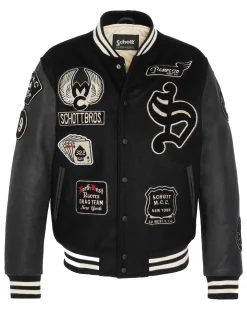 Varsity Motor Patched Jacket