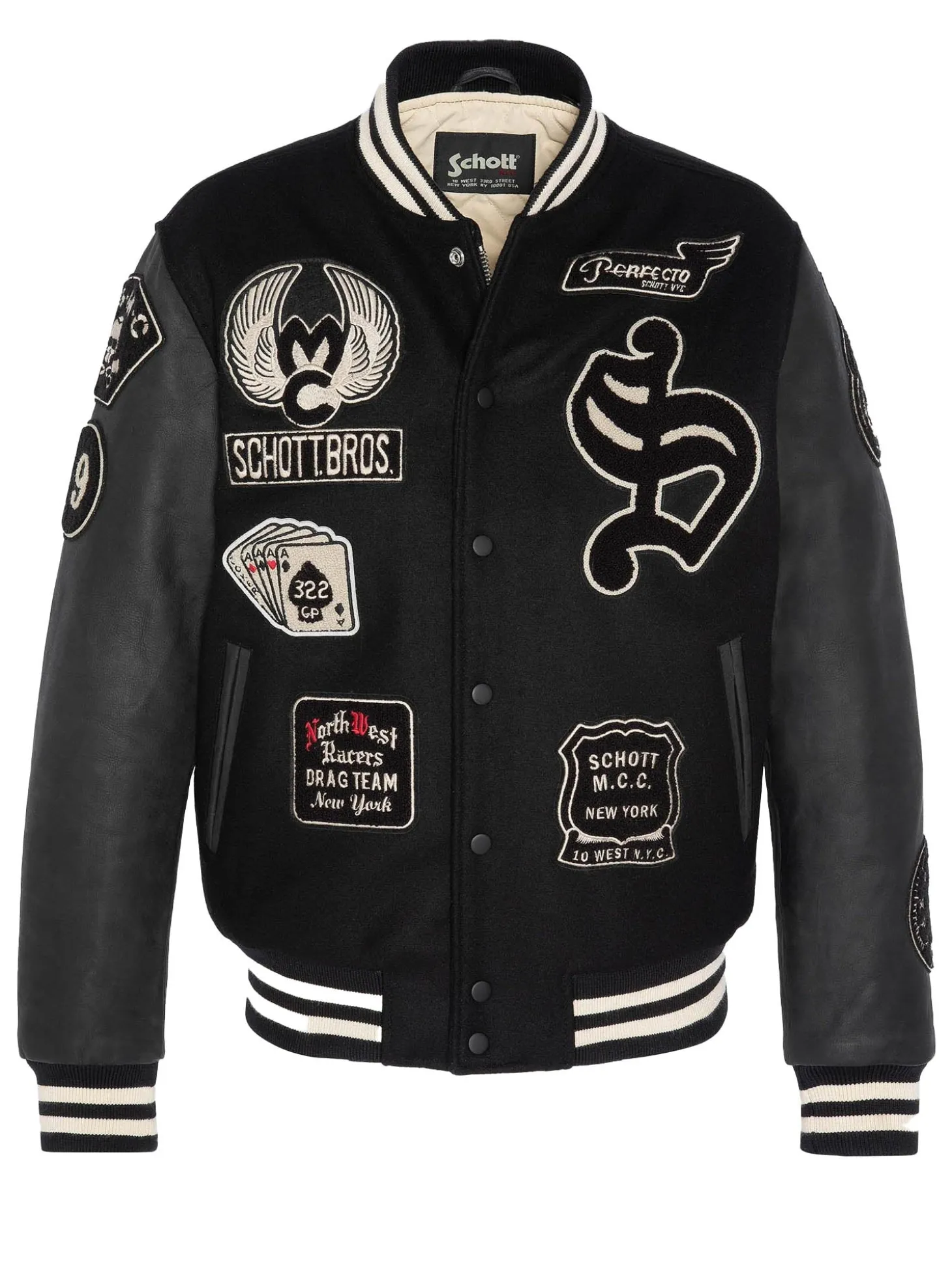 Varsity Motor Patched Jacket