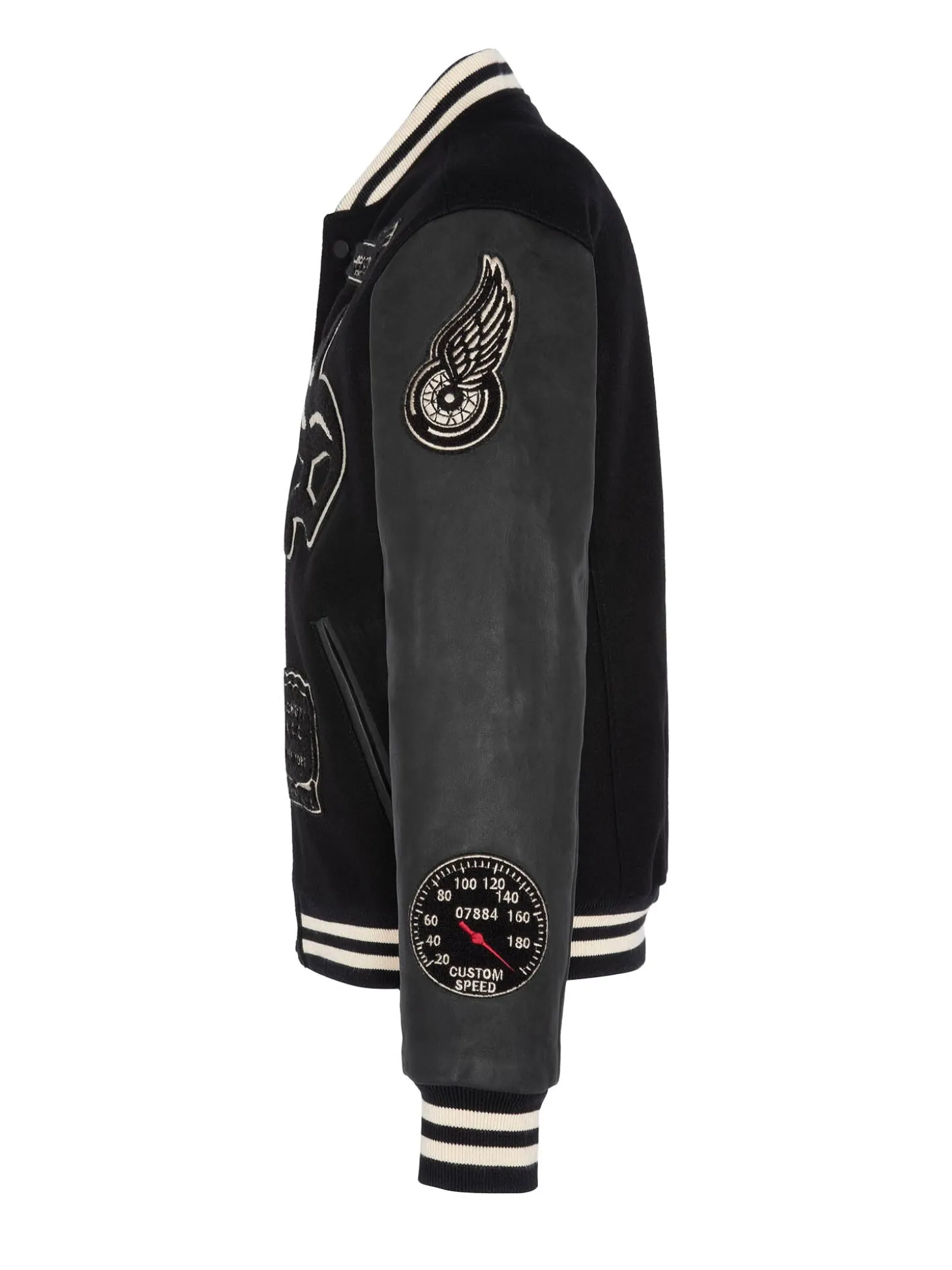 Varsity Motor Patched Jacket